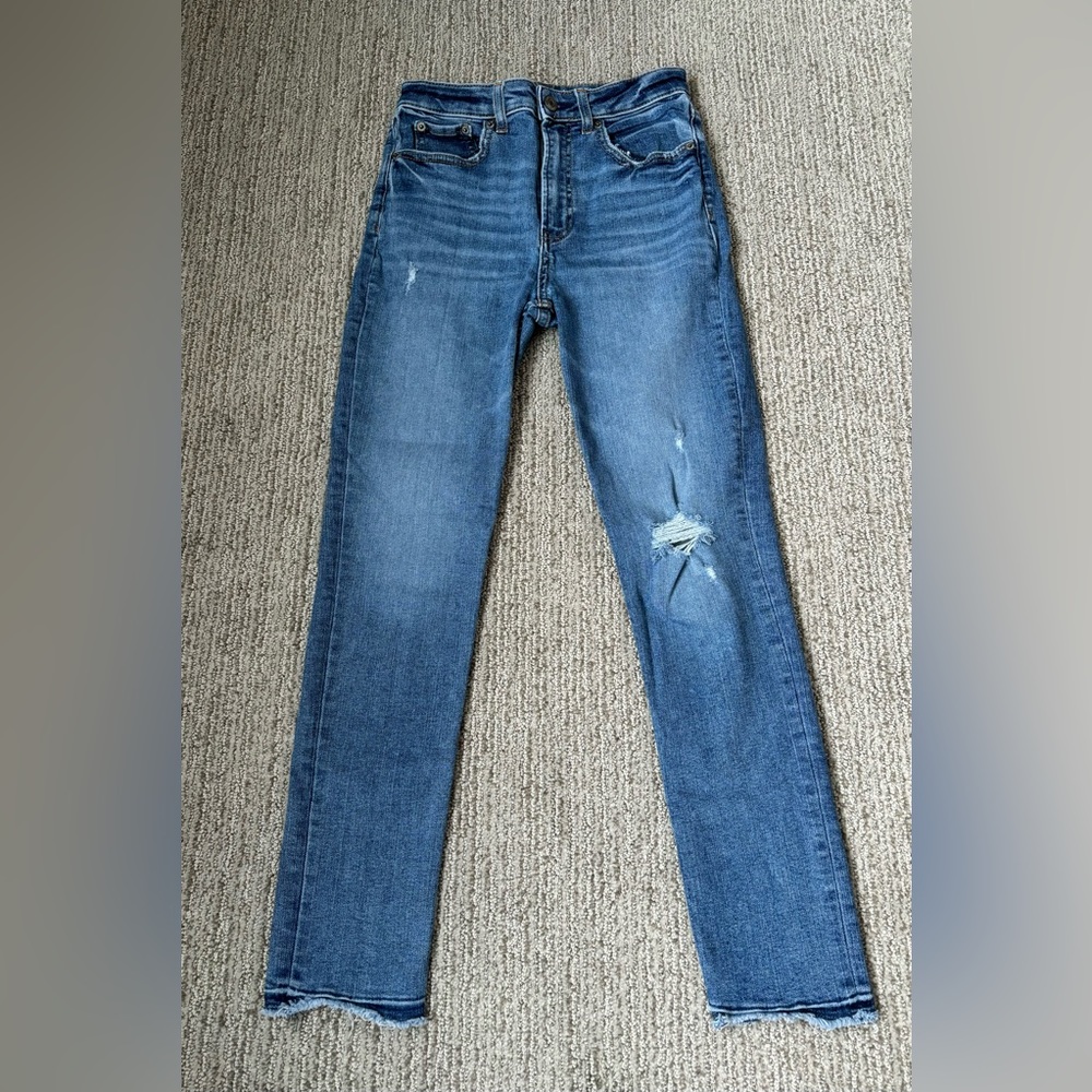 Gap Teen Distressed Skinny Ankle Jeans